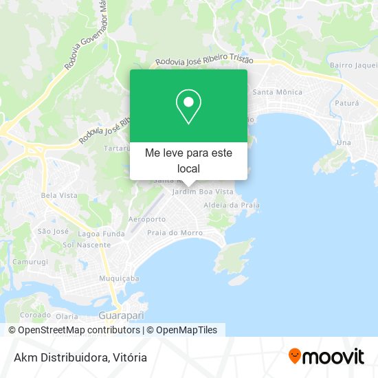 Akm Distribuidora mapa