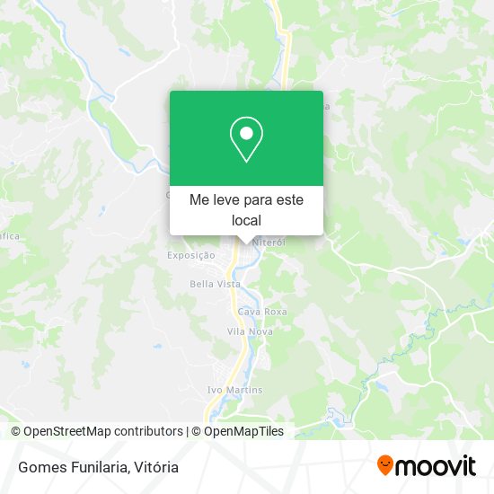 Gomes Funilaria mapa