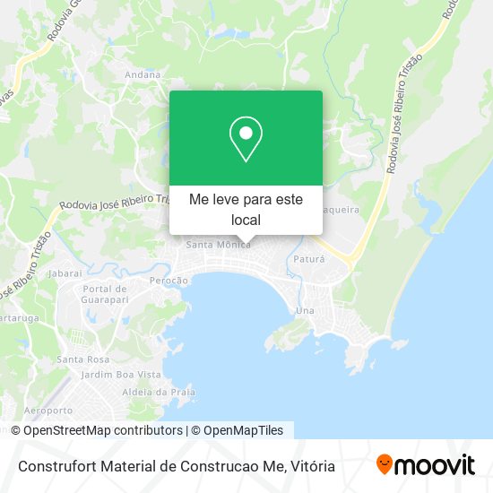 Construfort Material de Construcao Me mapa