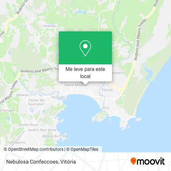 Nebulosa Confeccoes mapa