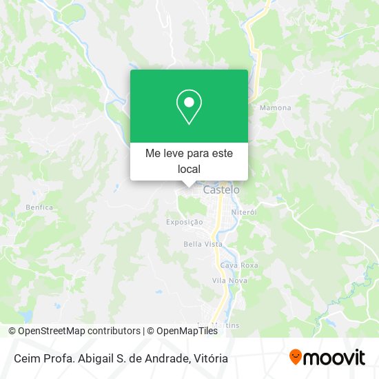 Ceim Profa. Abigail S. de Andrade mapa