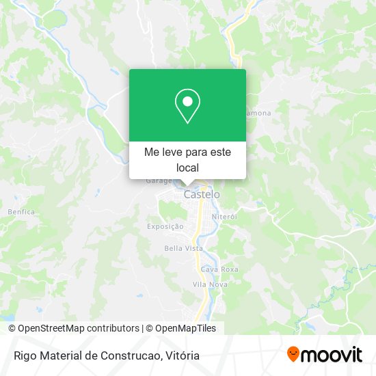 Rigo Material de Construcao mapa
