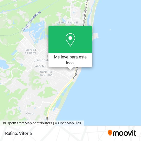 Rufino mapa