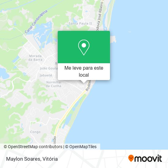 Maylon Soares mapa