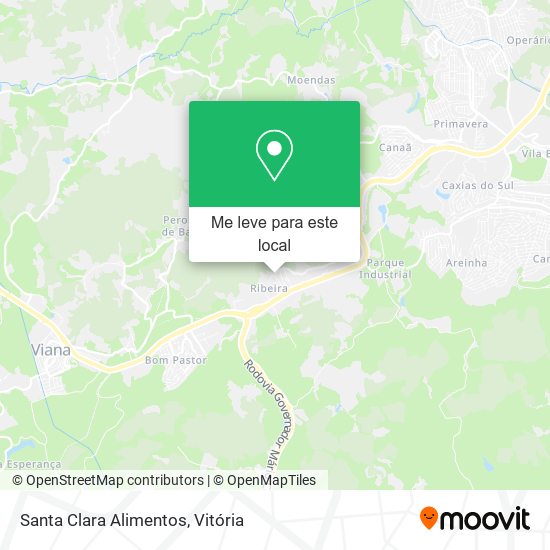 Santa Clara Alimentos mapa
