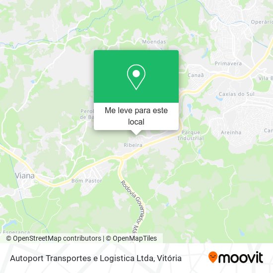 Autoport Transportes e Logistica Ltda mapa