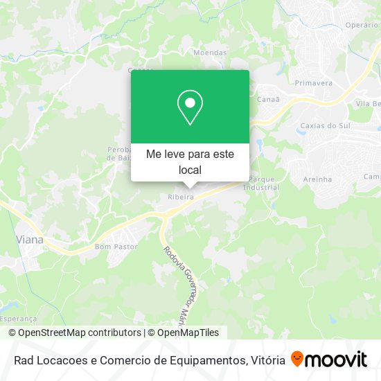 Rad Locacoes e Comercio de Equipamentos mapa
