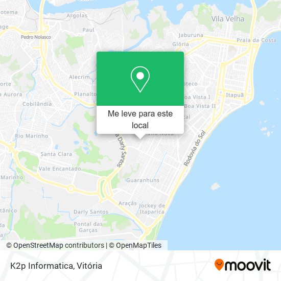 K2p Informatica mapa
