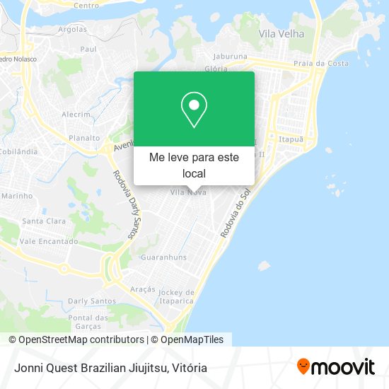 Jonni Quest Brazilian Jiujitsu mapa