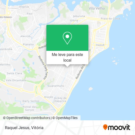 Raquel Jesus mapa