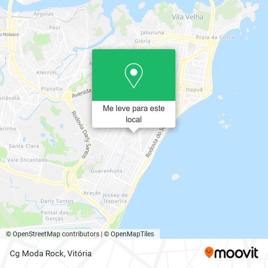 Cg Moda Rock mapa