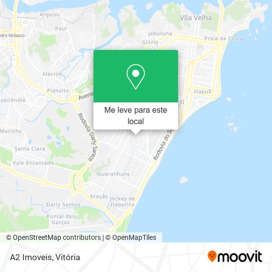 A2 Imoveis mapa