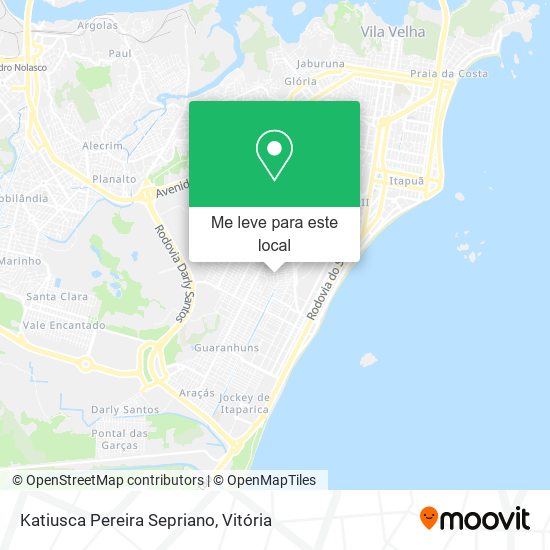 Katiusca Pereira Sepriano mapa