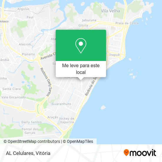 AL Celulares mapa