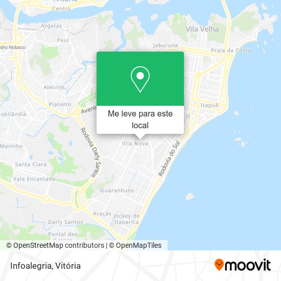 Infoalegria mapa