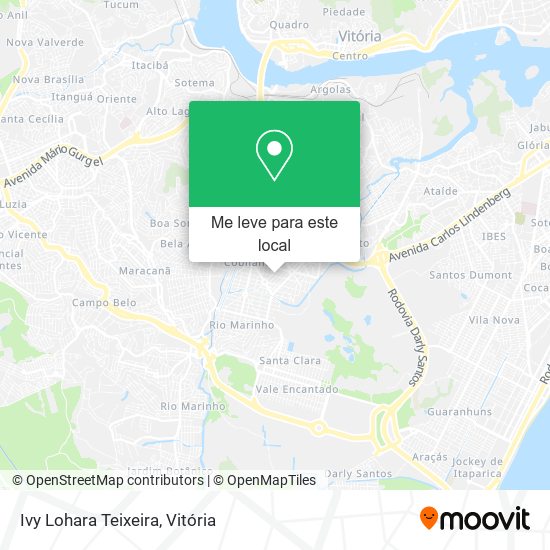 Ivy Lohara Teixeira mapa