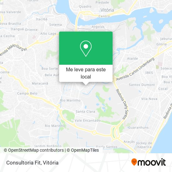 Consultoria Fit mapa