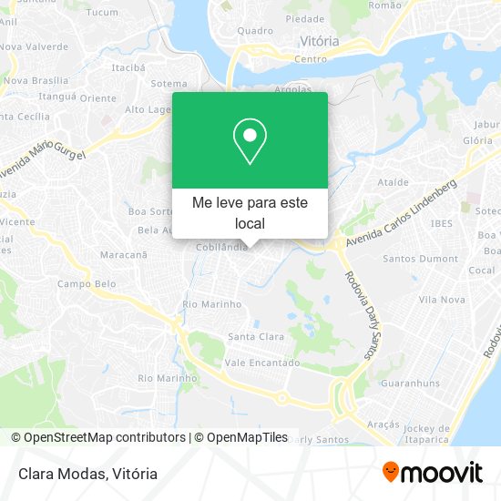 Clara Modas mapa