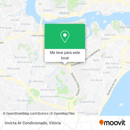 Invicta Ar Condicionado mapa