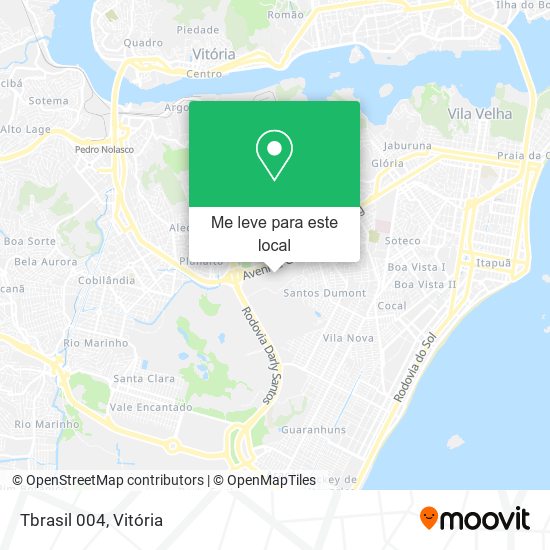 Tbrasil 004 mapa