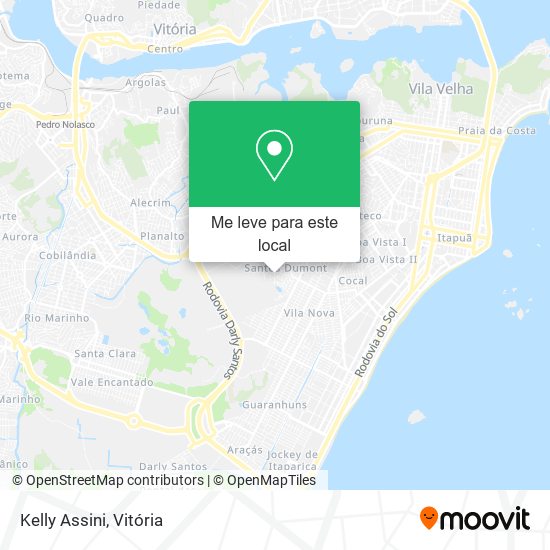Kelly Assini mapa