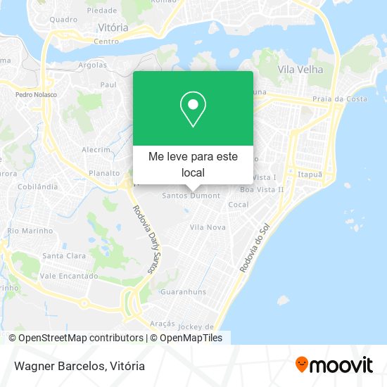 Wagner Barcelos mapa