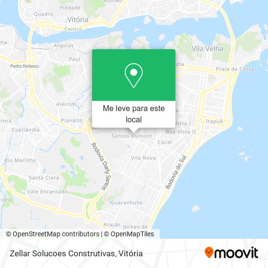 Zellar Solucoes Construtivas mapa