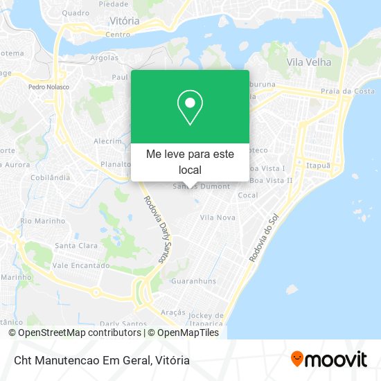 Cht Manutencao Em Geral mapa