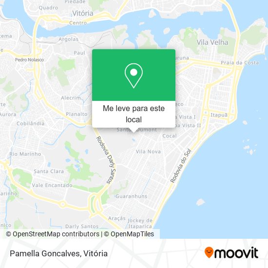 Pamella Goncalves mapa