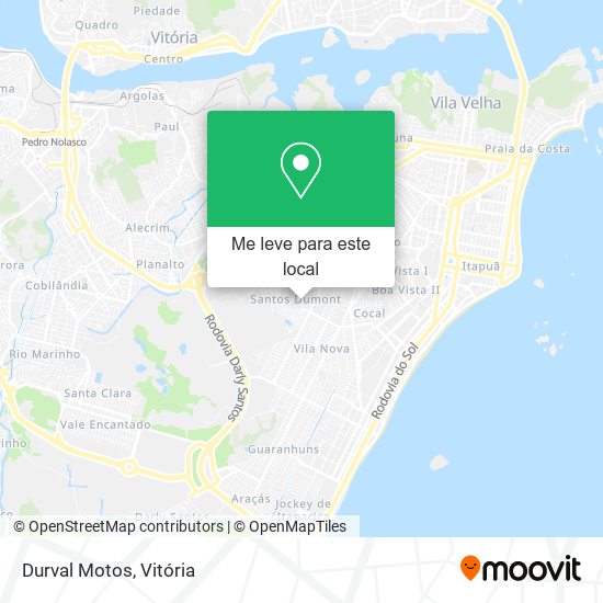 Durval Motos mapa