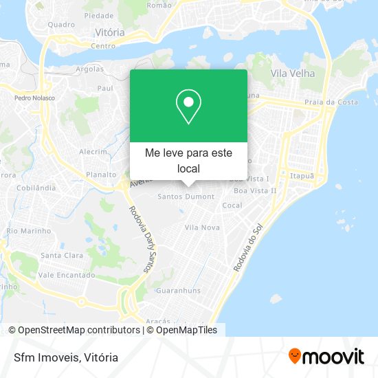Sfm Imoveis mapa