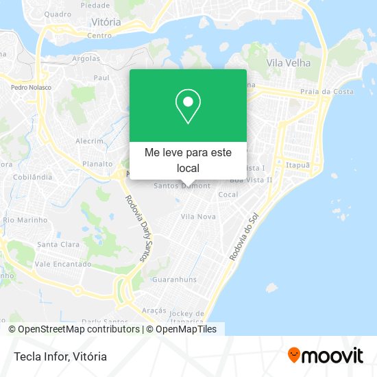 Tecla Infor mapa
