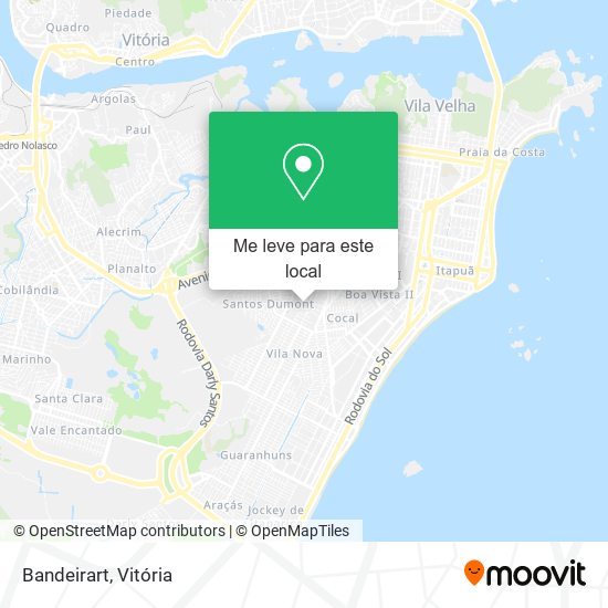 Bandeirart mapa