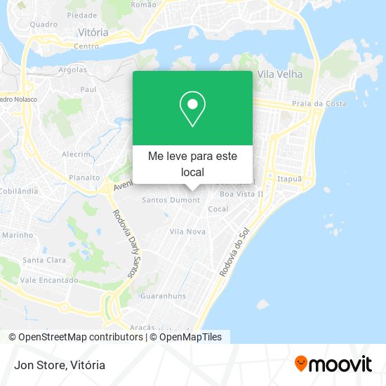 Jon Store mapa