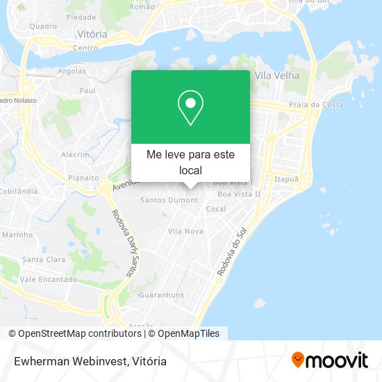 Ewherman Webinvest mapa