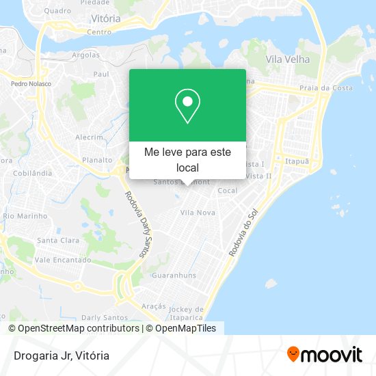 Drogaria Jr mapa
