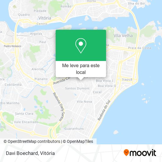 Davi Boechard mapa