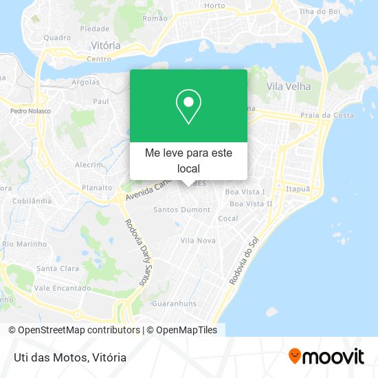 Uti das Motos mapa