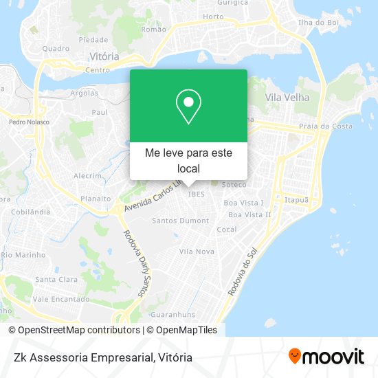 Zk Assessoria Empresarial mapa