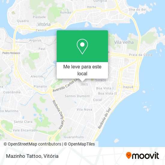 Mazinho Tattoo mapa