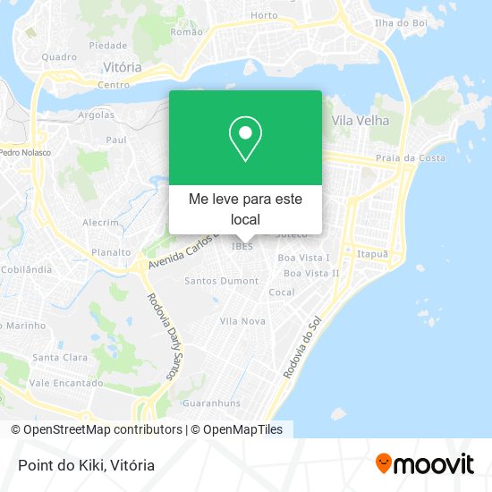 Point do Kiki mapa