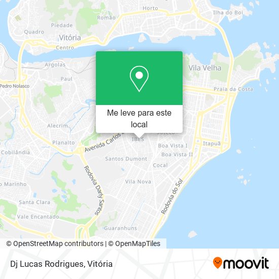 Dj Lucas Rodrigues mapa