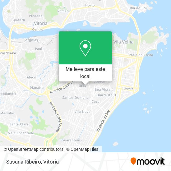 Susana Ribeiro mapa