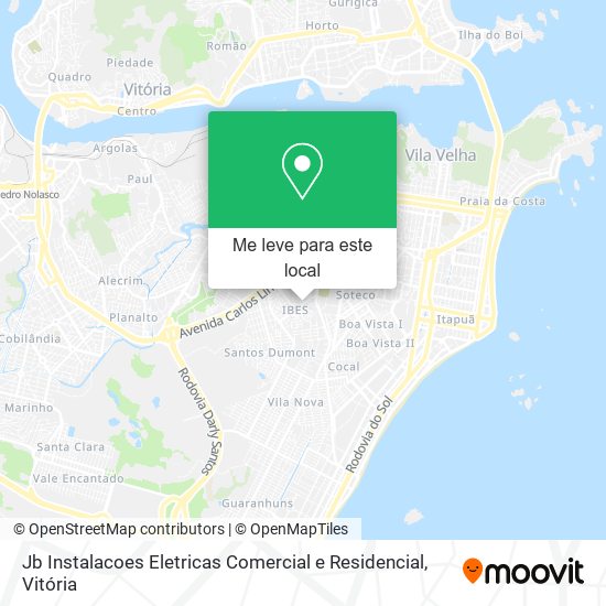 Jb Instalacoes Eletricas Comercial e Residencial mapa