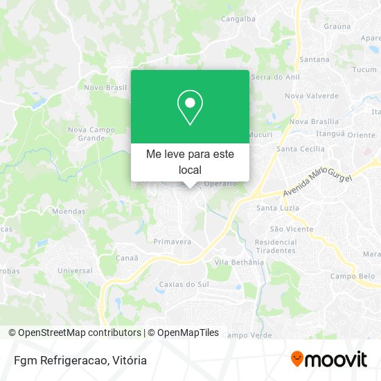 Fgm Refrigeracao mapa