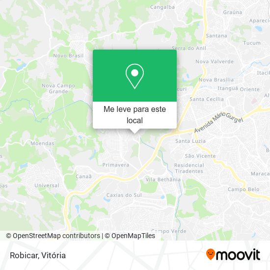 Robicar mapa
