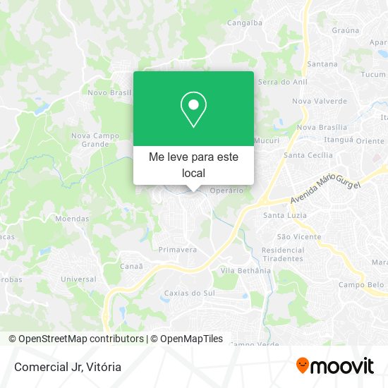 Comercial Jr mapa