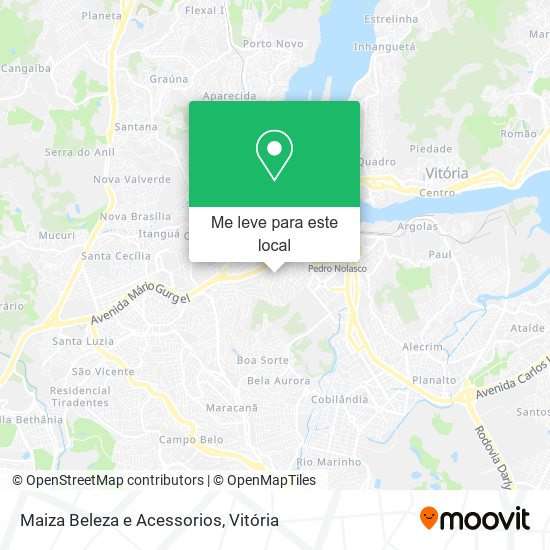 Maiza Beleza e Acessorios mapa