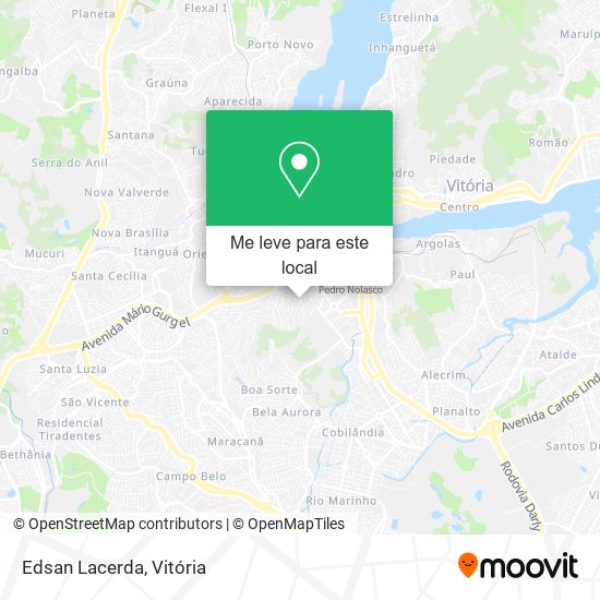 Edsan Lacerda mapa