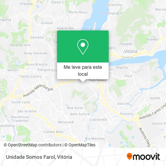 Unidade Somos Farol mapa